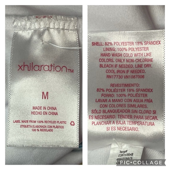 💥 NWT Red White and Blue Ombré One Piece Swimsuit | Size Medium - Picture 7 of 11